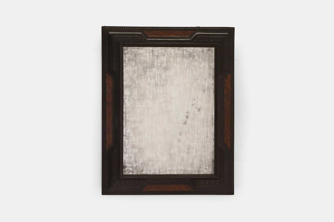 A baroque-style wall mirror, 19th century, in the Dutch or Flemish taste, (1 of 3)