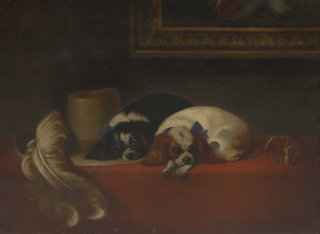After Sir Edwin Henry Landseer The Cavalier's Pets (1 of 3)