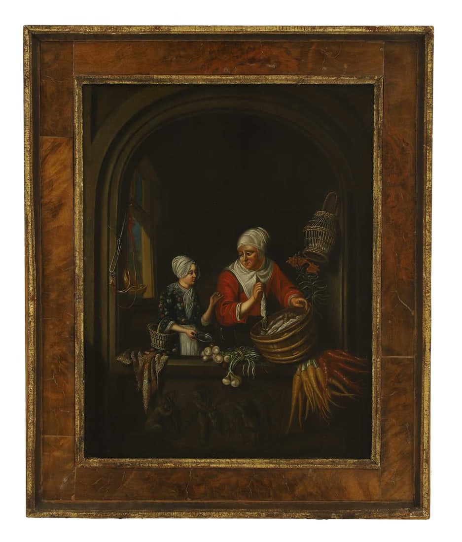 After Gerrit Dou The herring seller - 2