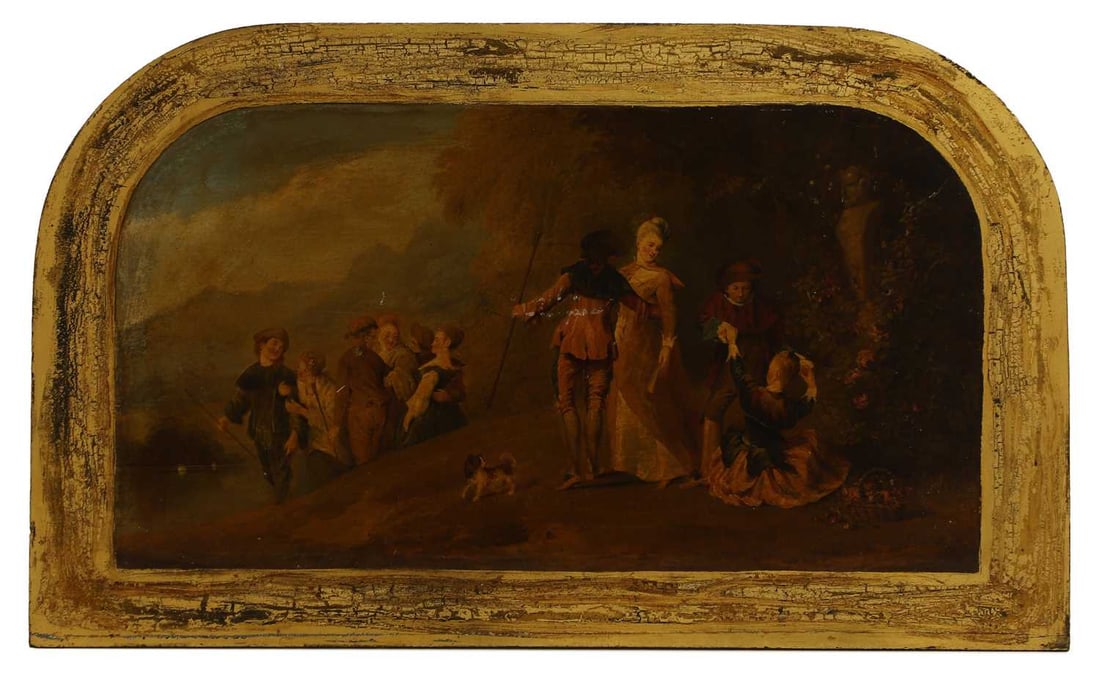 After Jean-Antoine Watteau 'The Embarkation for Cythera' (1 of 3)