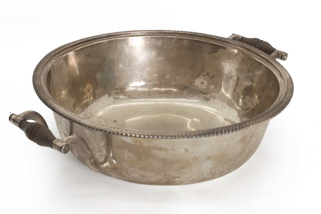 A silver serving dish, 1806 - 2