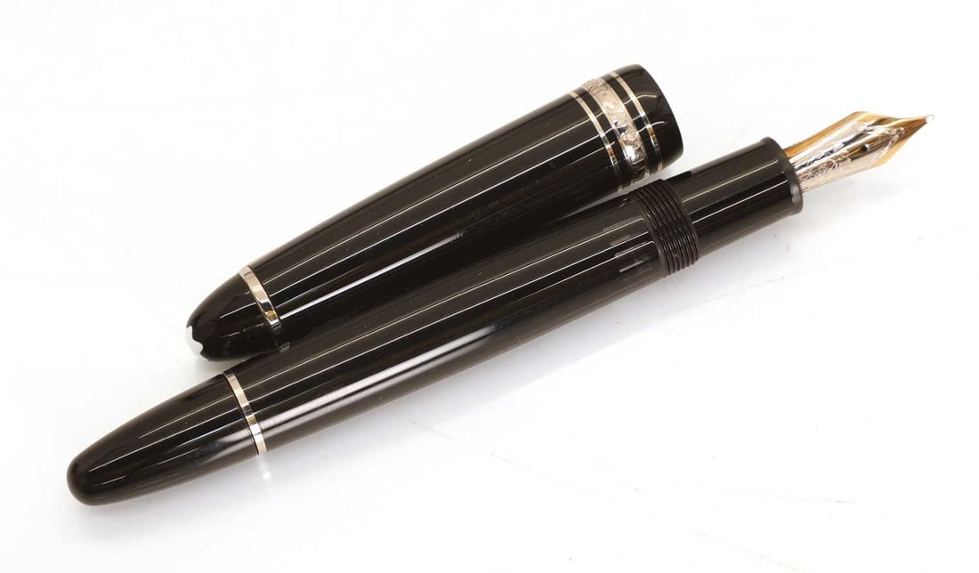 A Montblanc fountain ink pen, - 2