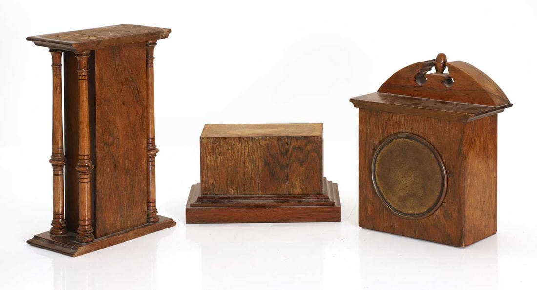 A Victorian inlaid rosewood miniature longcase clock, circa 1890, - 2