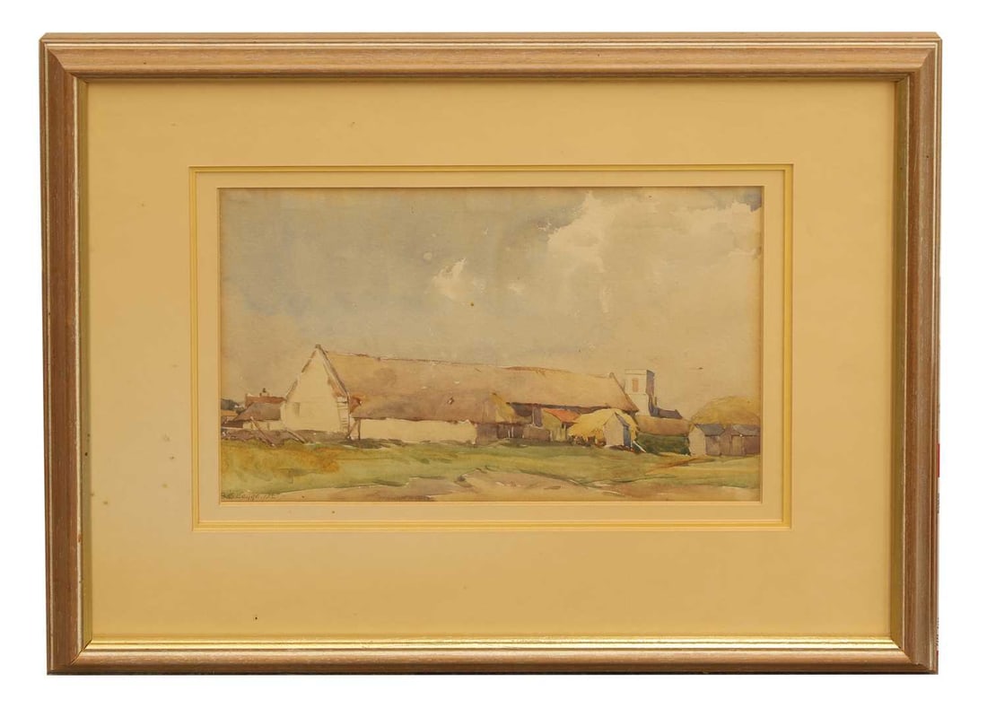 Barbara Legge (British, 20th century) Farmhouse, 1932 - 5