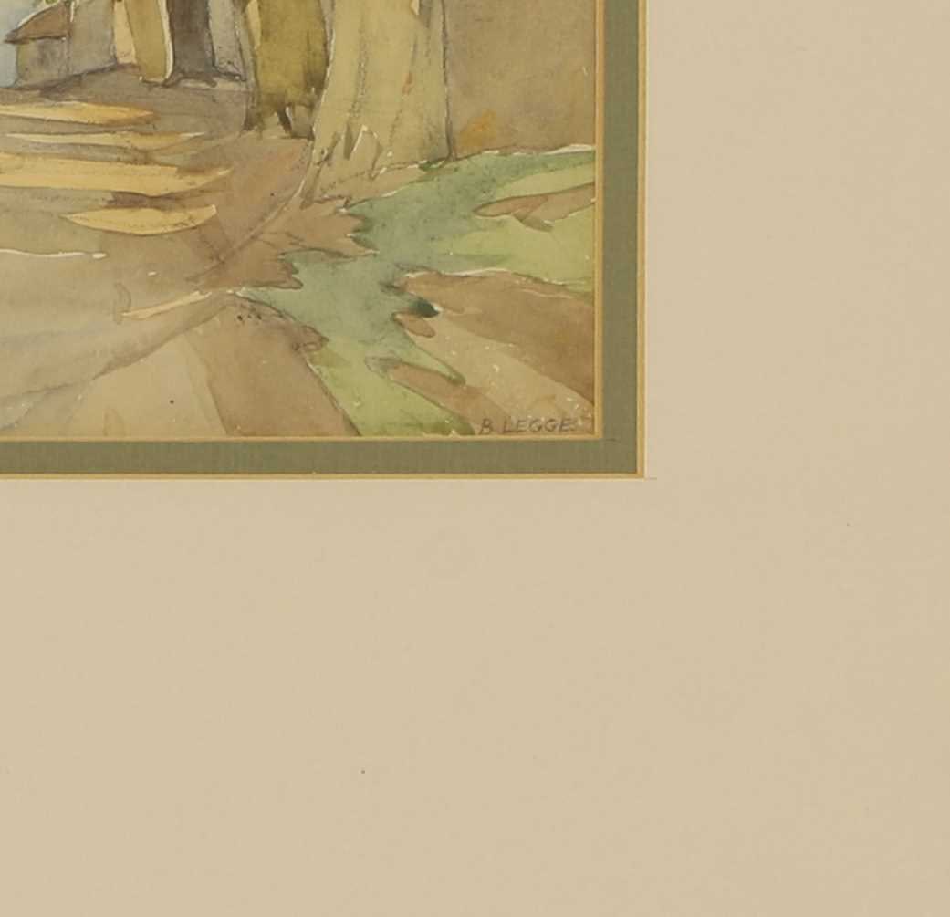 Barbara Legge (British, 20th century) Street scene - 3