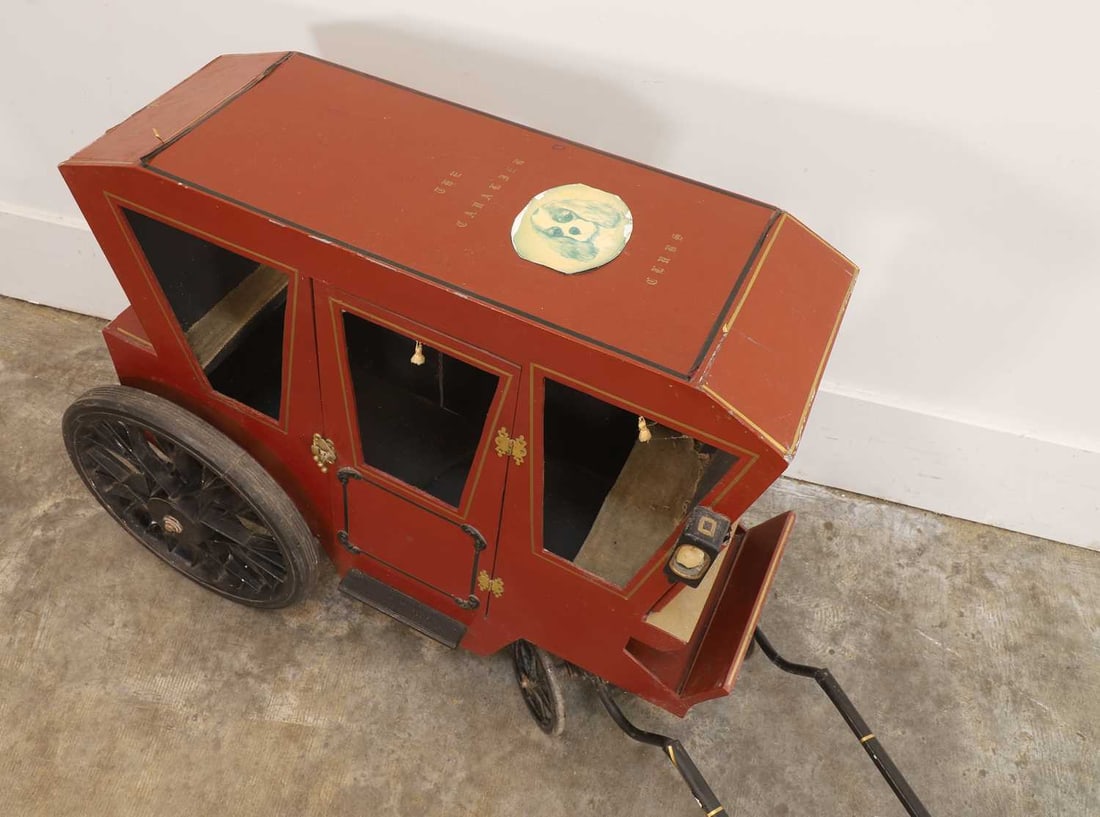 A reproduction Victorian horse tricycle, 20th century, - 4
