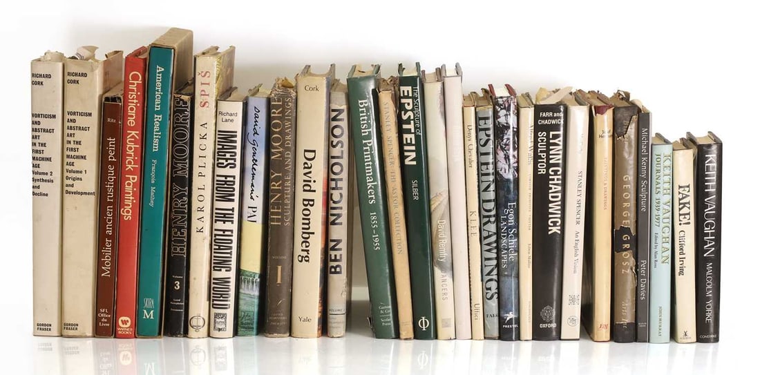 A collection of British art books, (1 of 1)