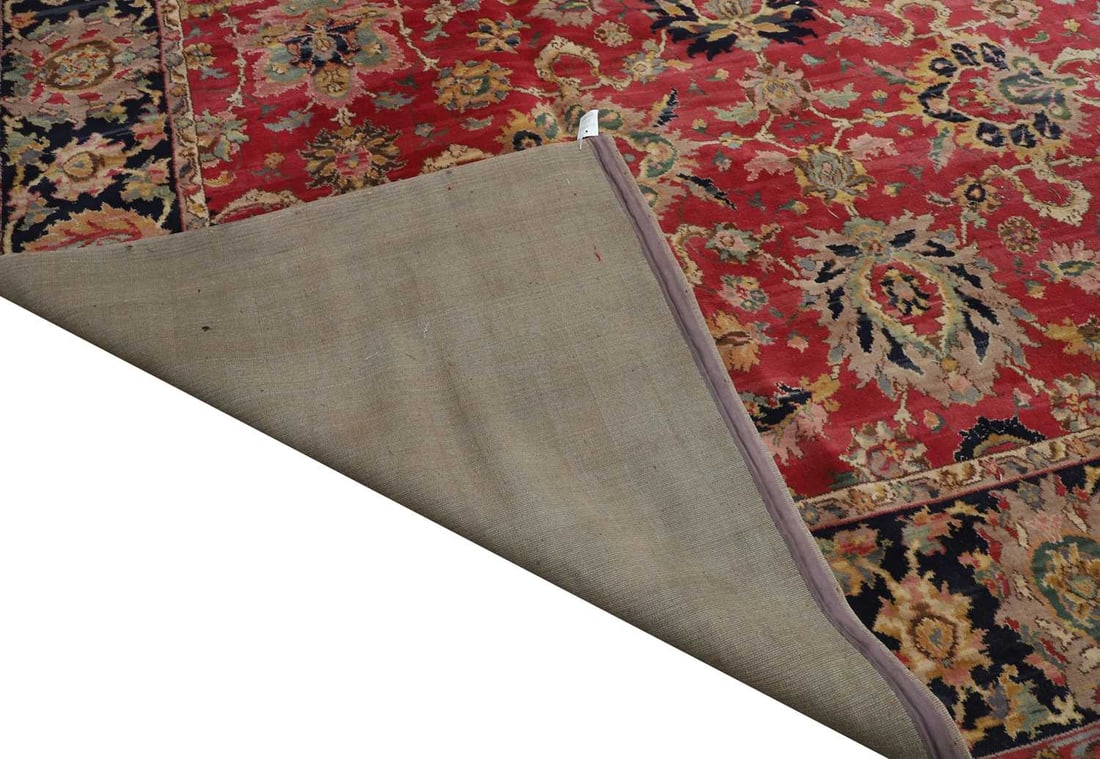 A large pink ground carpet, 20th century, - 2