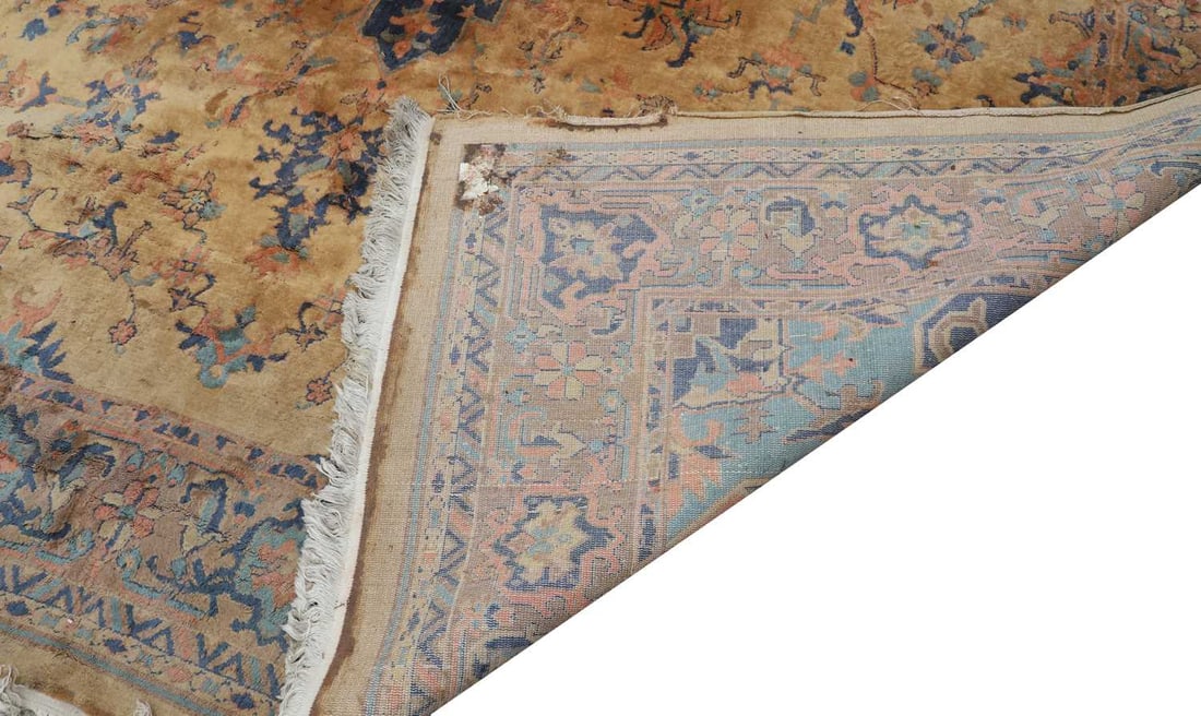 A large brown ground Persian carpet, - 2
