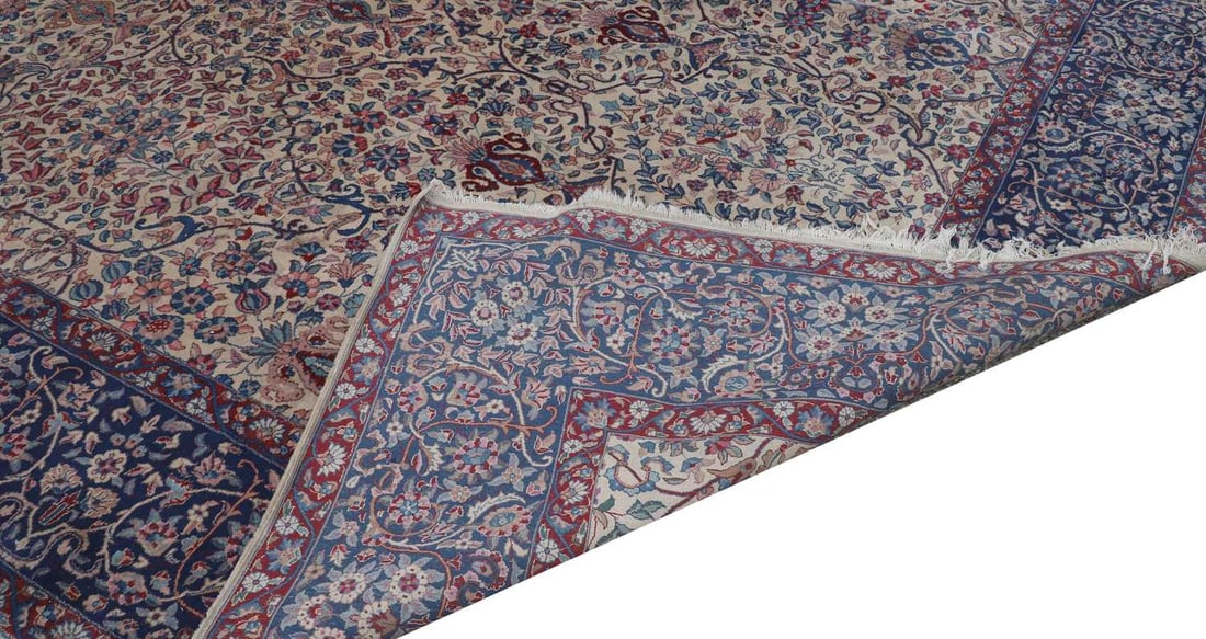 A Persian wool carpet, 20th century, - 2