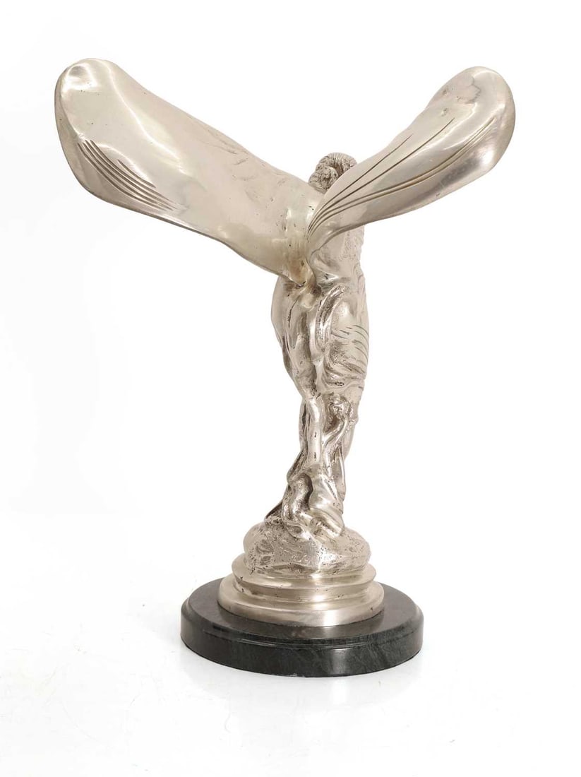 A reproduction Spirit of Ecstasy figure, 20th century, - 2