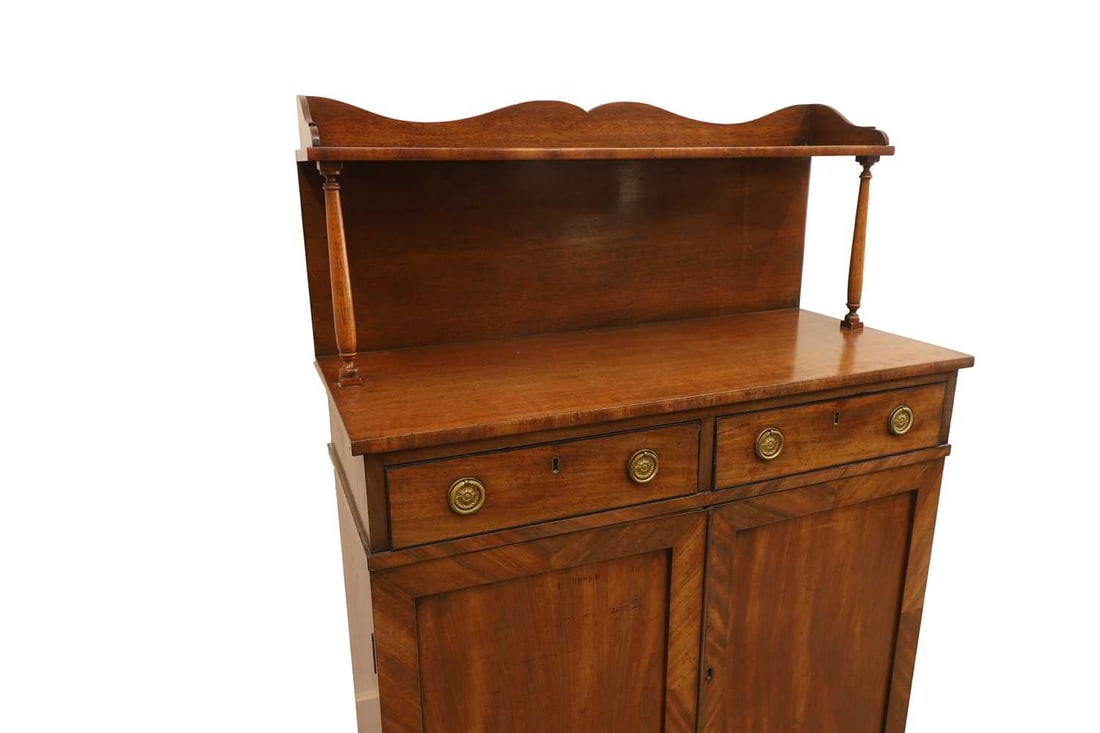 A mahogany chiffonier, 19th century, - 2