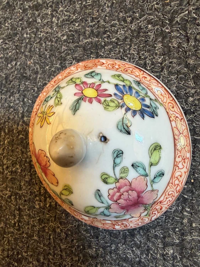 A Chinese famille rose teapot, 18th century, - 13