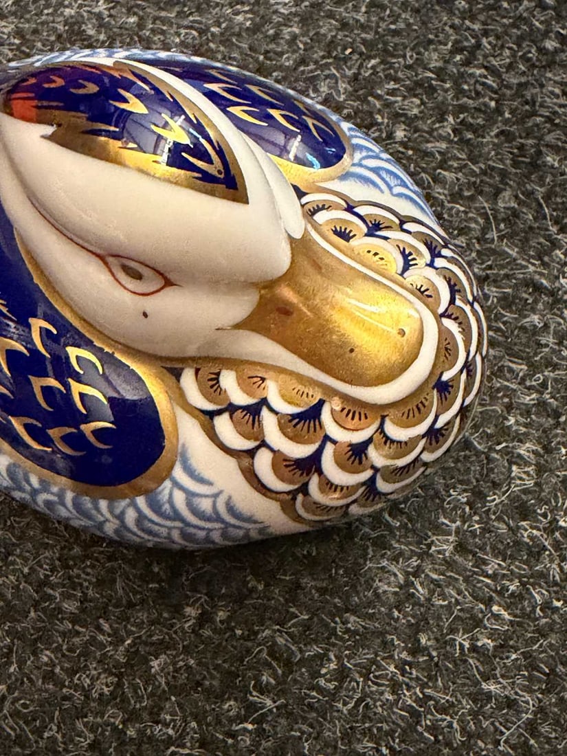 A collection of eleven Royal Crown Derby porcelain paperweights, - 6