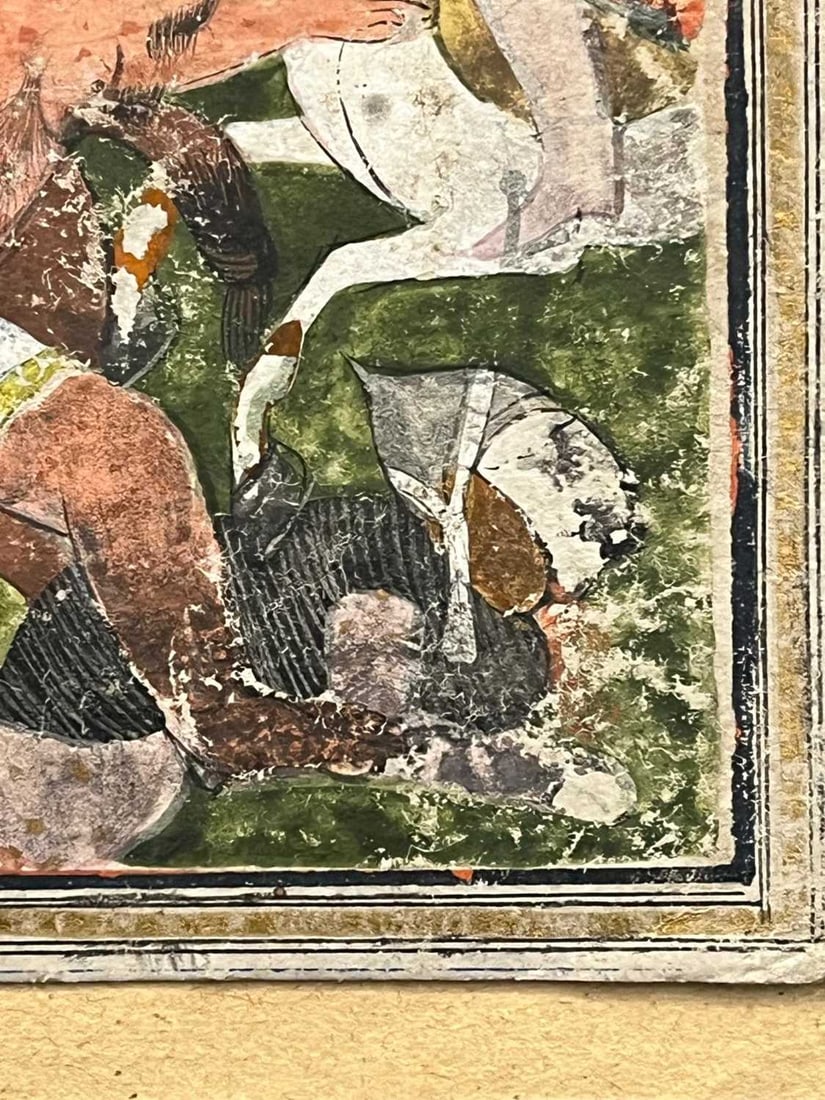 An Indian illustrated folio from a dispersed Hamzanama series, 19th century, Northern India, Kashmir - 3