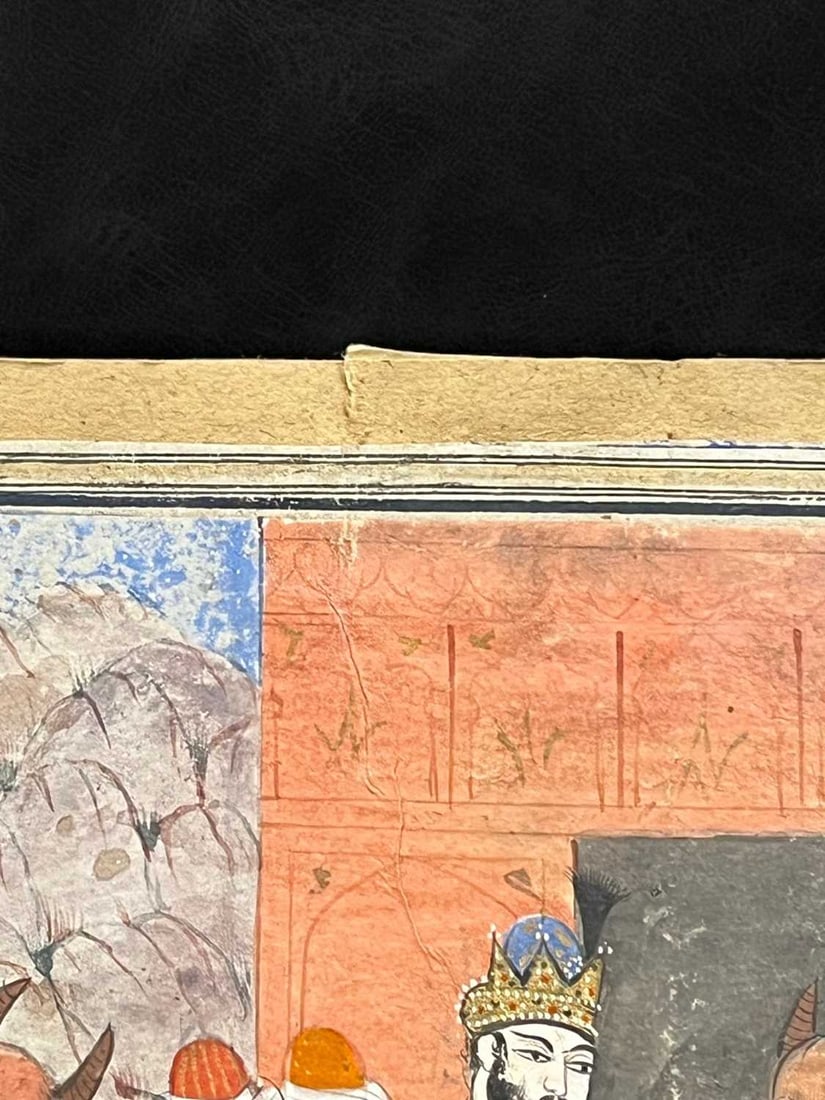 An Indian illustrated folio from a dispersed Hamzanama series, 19th century, Northern India, Kashmir - 4