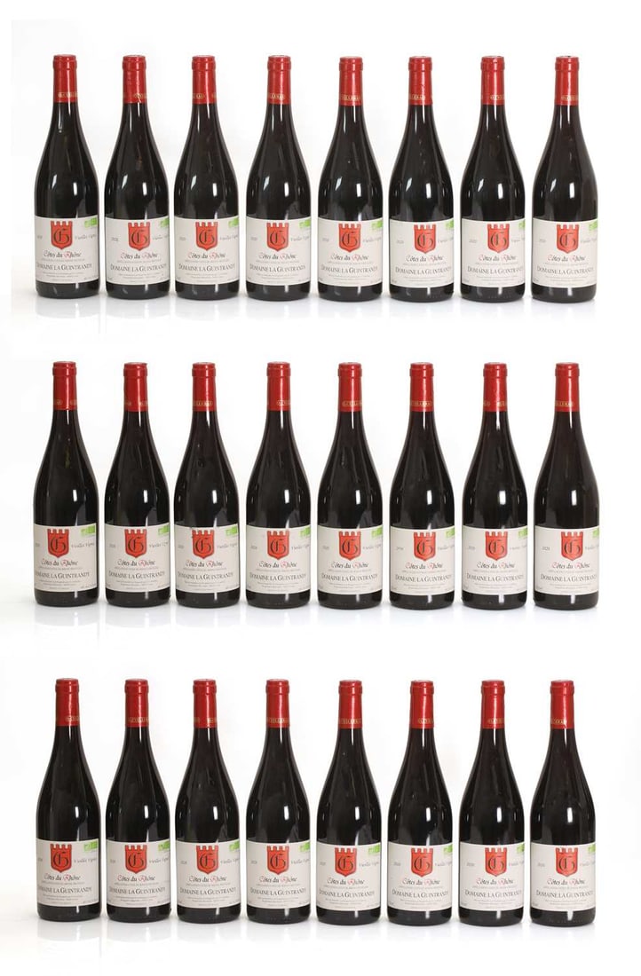 Cotes du Rhone, Vieilles Vignes, Domaine la Guintrandy: Cotes du Rhone, Vieilles Vignes, Domaine la Guintrandy (24) Shipping Disclaimer: Please note we cannot guarantee condition of contents or quality of storage. No returns will be accepted due to