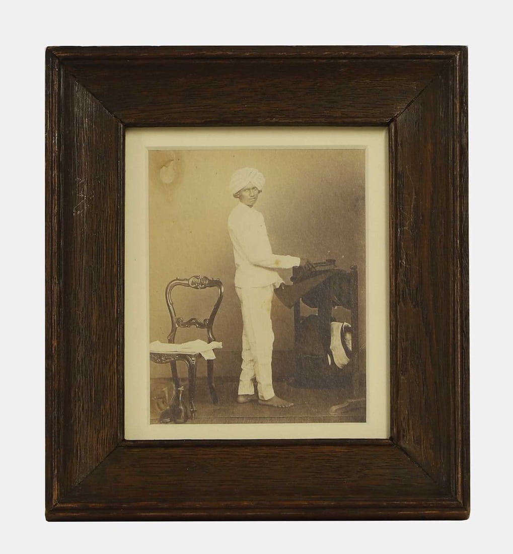 A group of four photographs of Indian subjects, 20th century, - 4