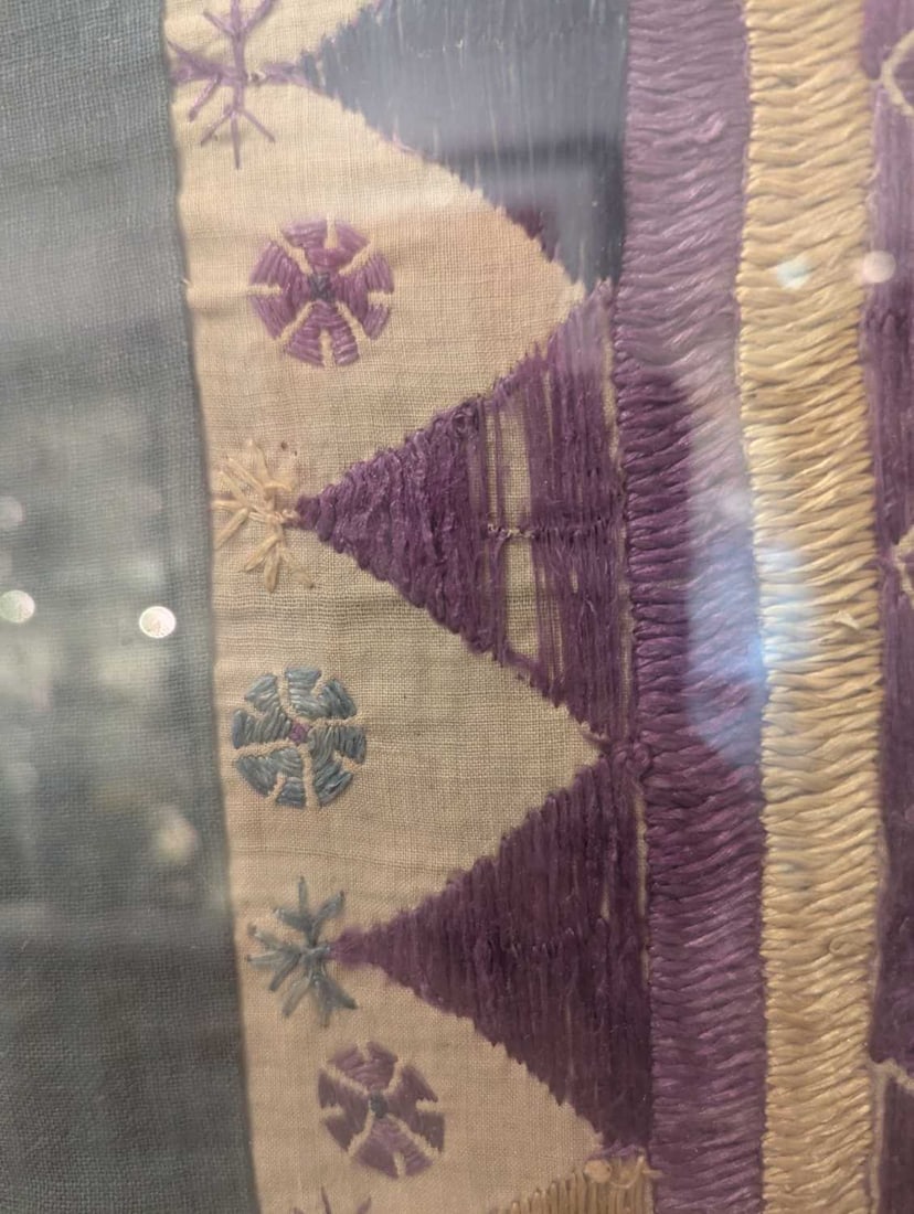 A large Indian 'chakla' cotton wall hanging, 20th century, North-Western India, - 14