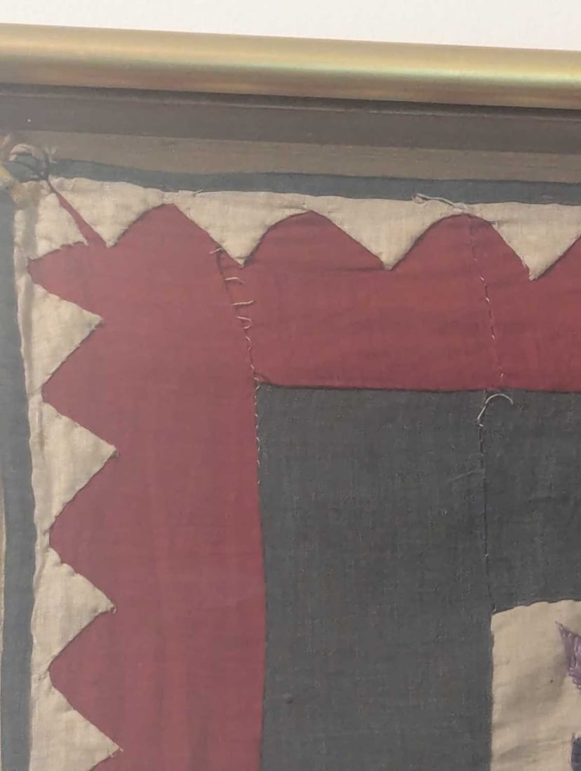 A large Indian 'chakla' cotton wall hanging, 20th century, North-Western India, - 3