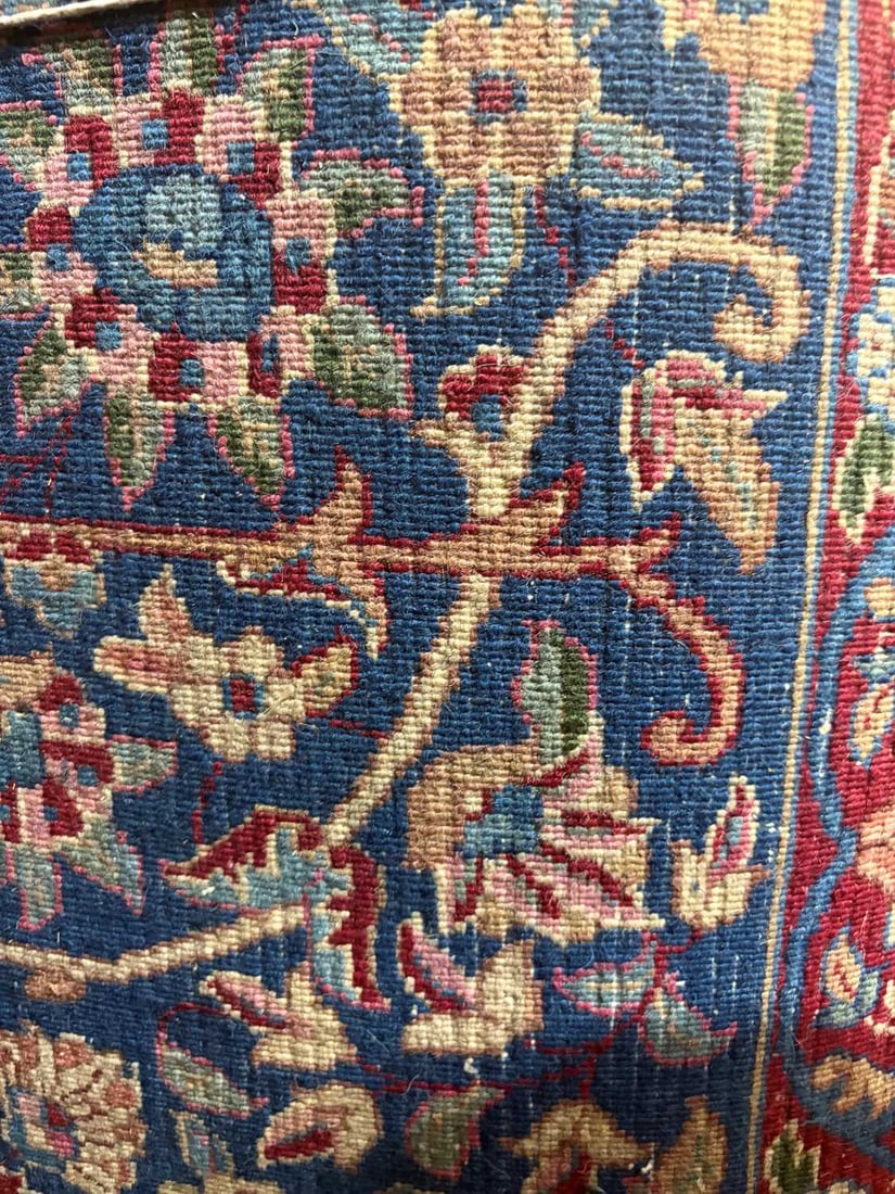 A Persian wool carpet, 20th century, - 6