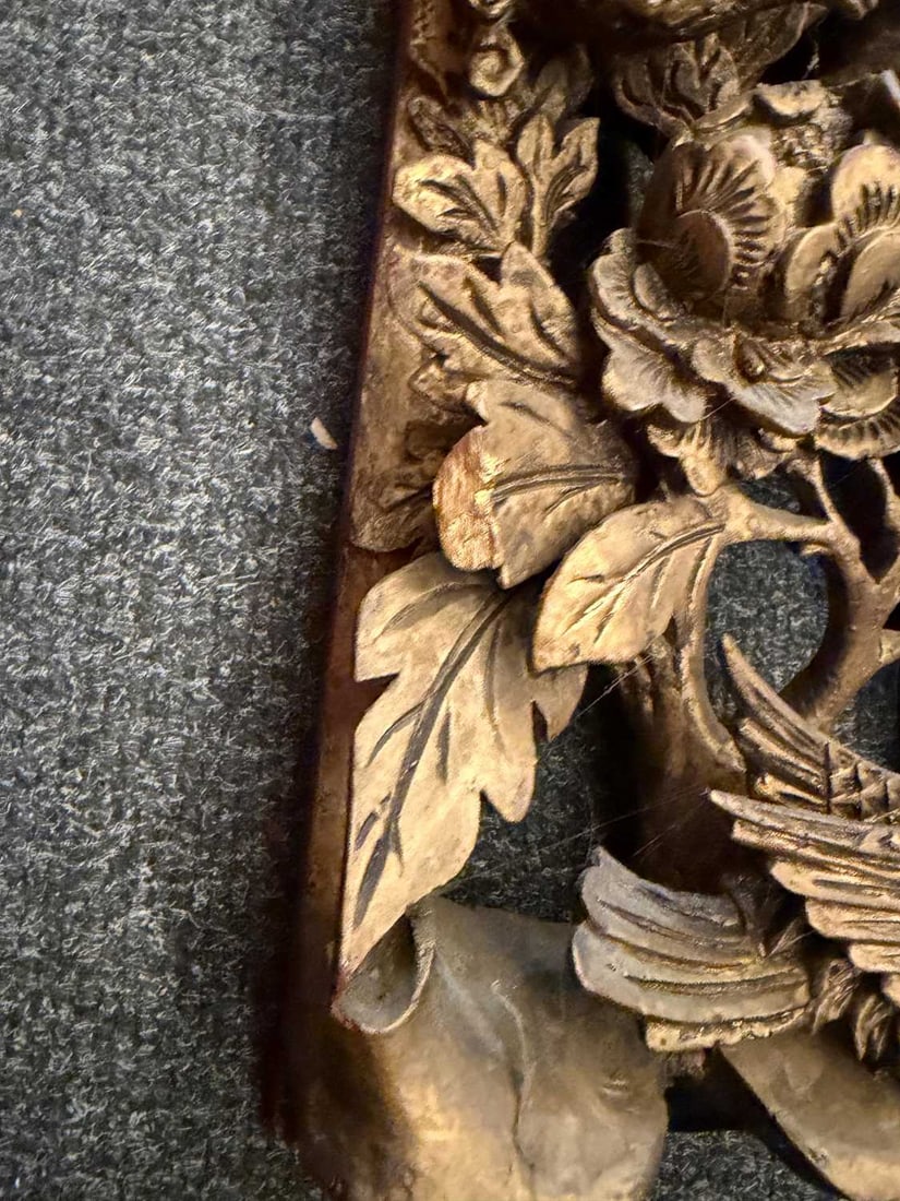 A Chinese pierced and carved panel, 20th century, - 10