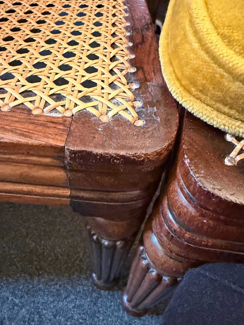 A set of six rosewood dining chairs, circa 1825, - 8