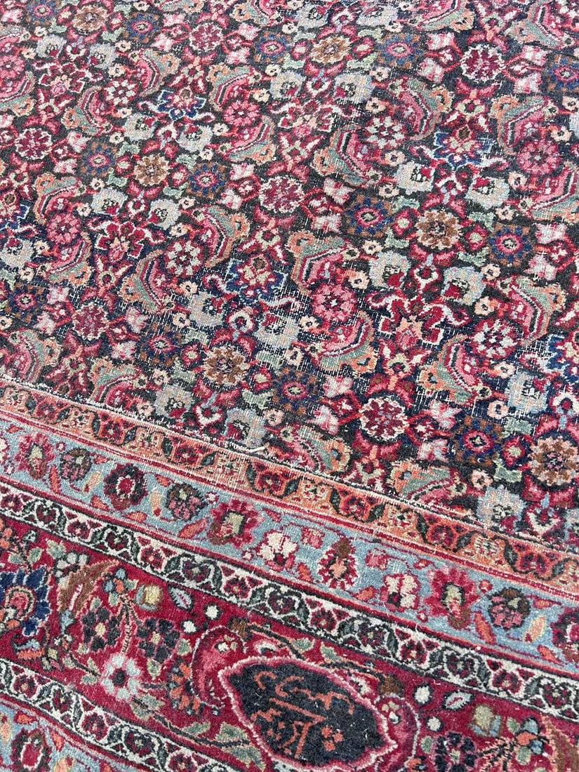 A Persian Bijar rug, 20th century, - 4
