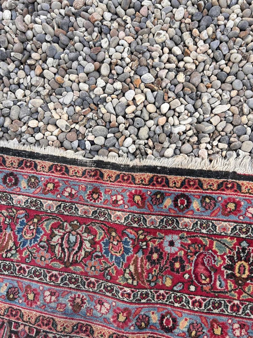 A Persian Bijar rug, 20th century, - 7