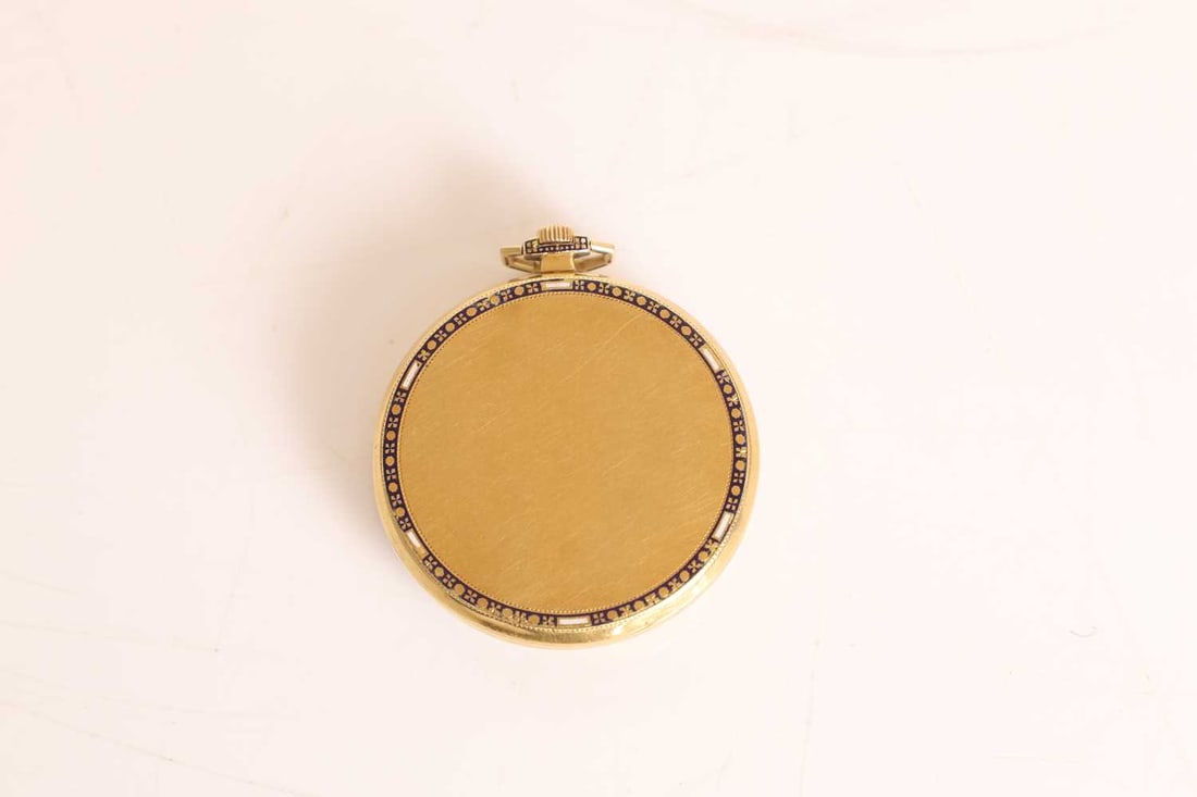 CH.F. Tissot & Fils Locle, an antique Swiss 18ct gold open-faced top wind pocket watch, - 2
