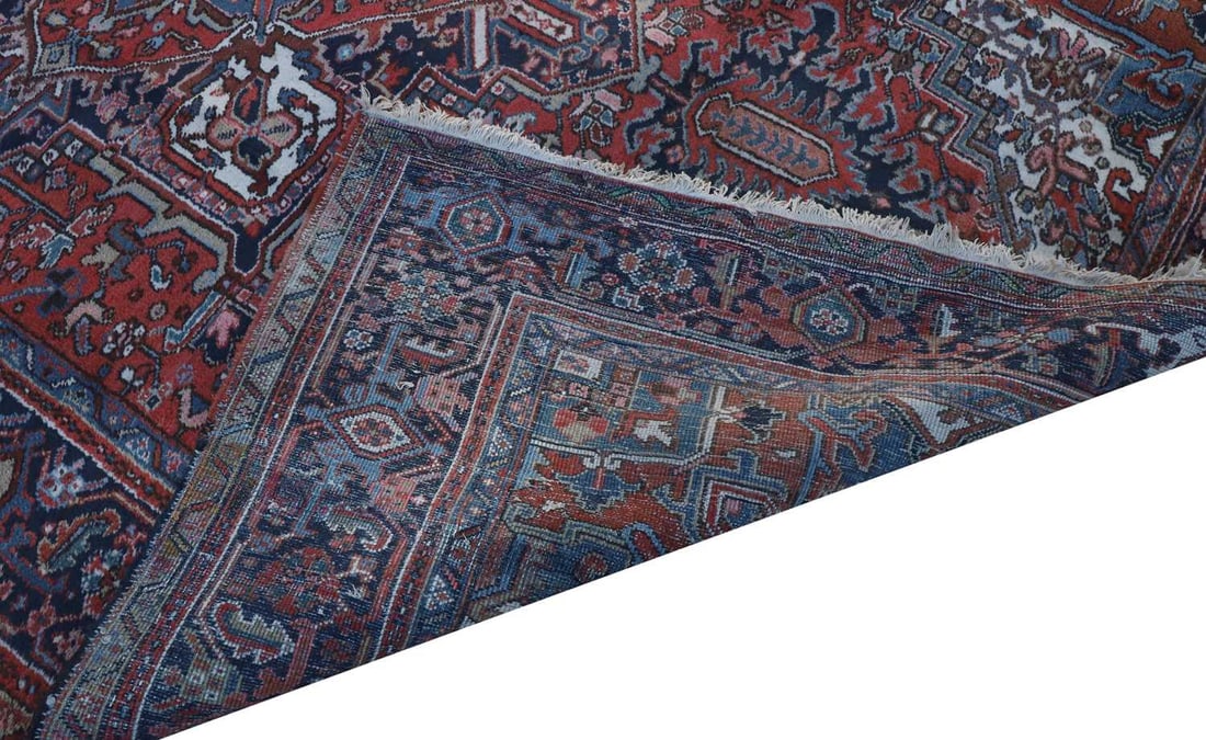 A Persian Heriz carpet, - 2