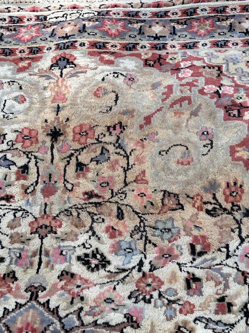 Two silk prayer rugs, 20th century, - 2