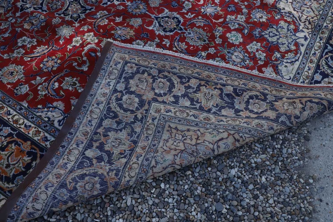 A large Isfahan carpet, - 2