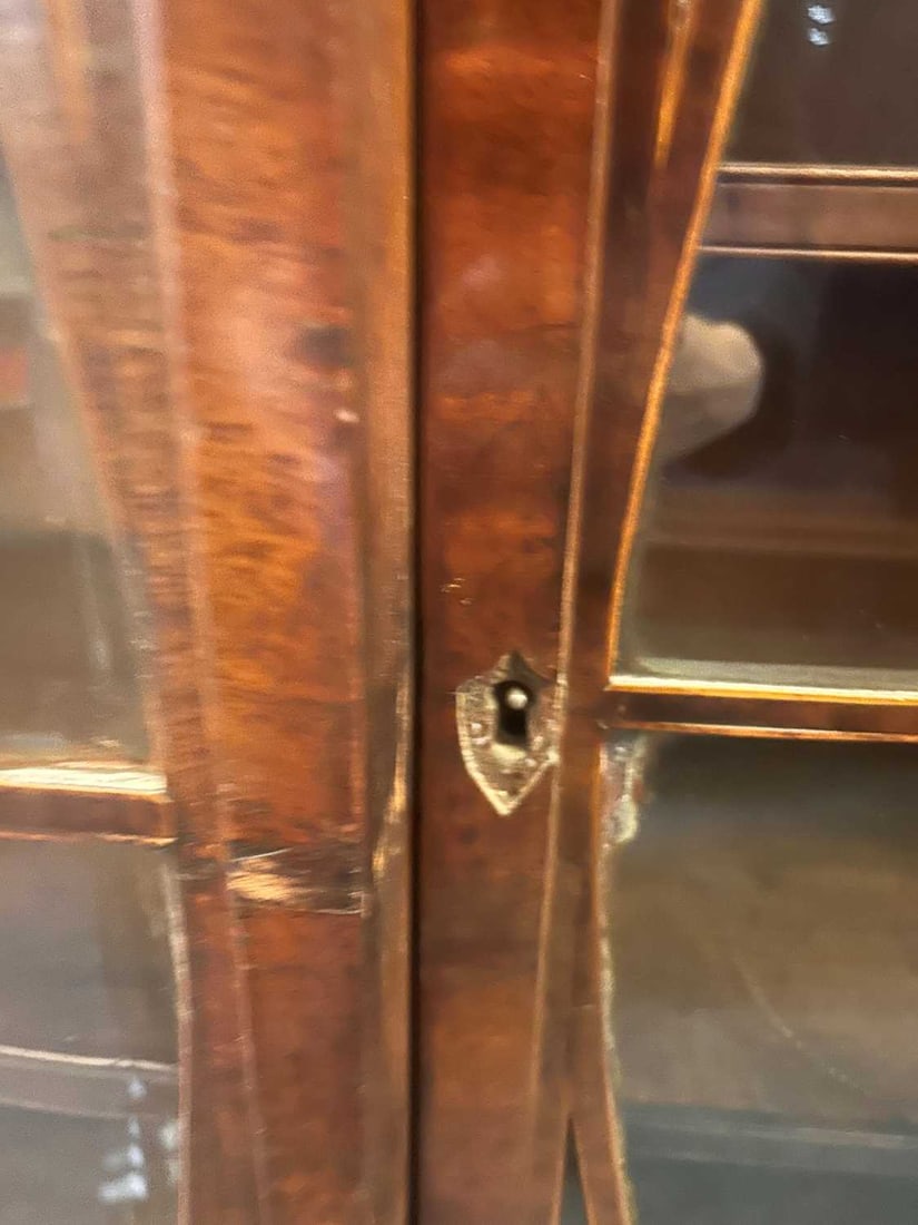 A George IV mahogany China cabinet, circa 1820, - 5