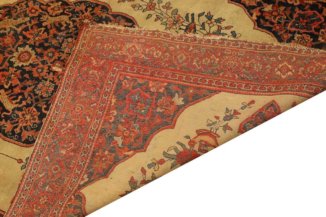 A Persian Fereghan rug, late 19th century, - 2