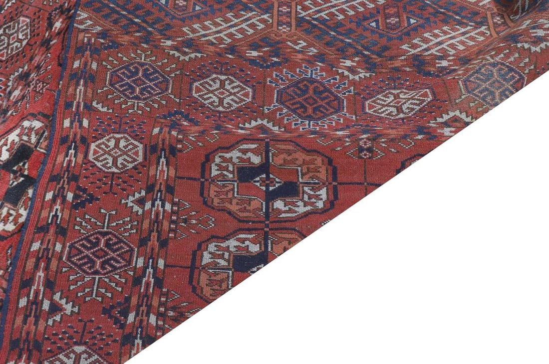 An Afghan rug, - 7
