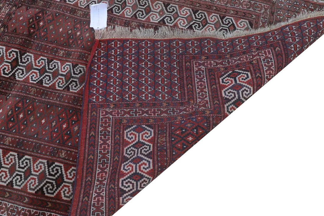 A Yomut wool prayer rug, - 2