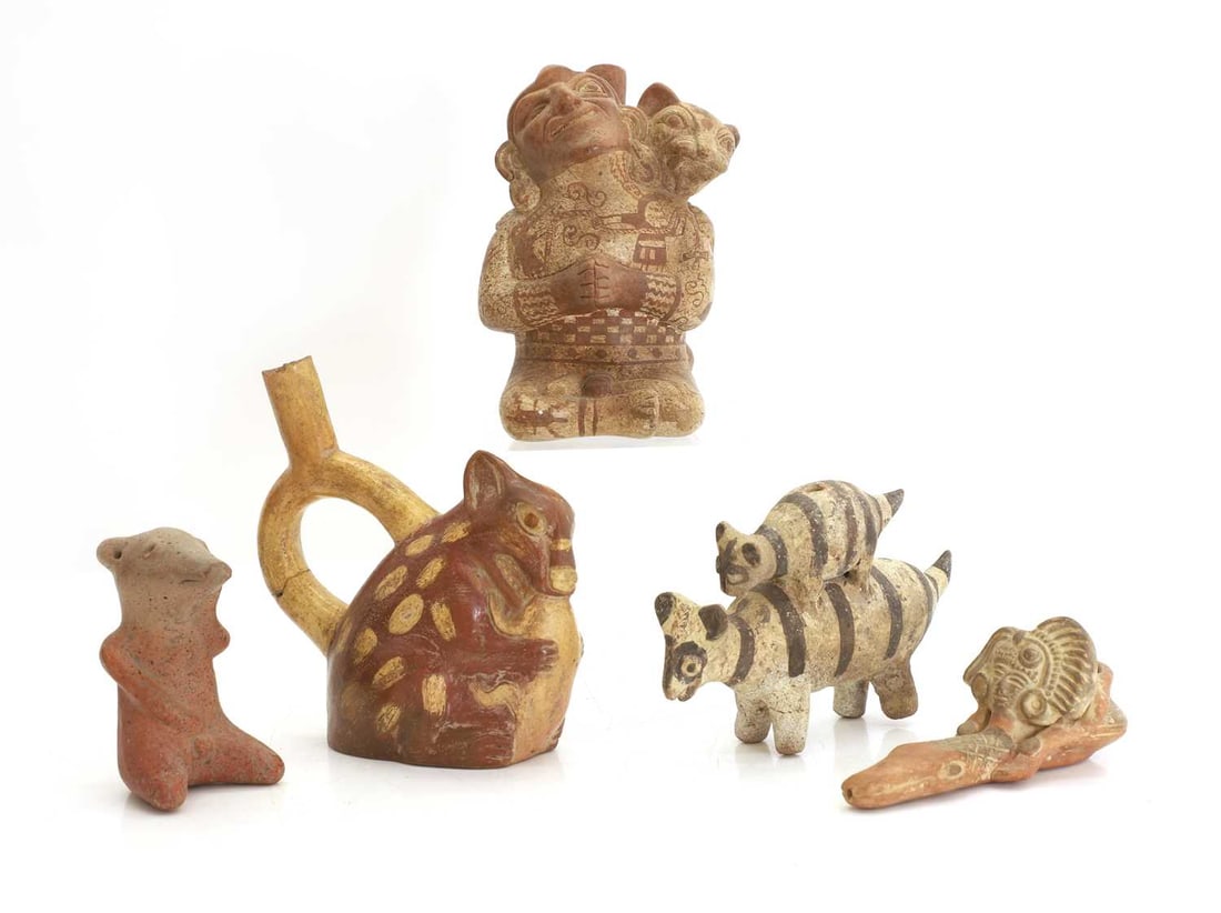 A group of Peruvian pottery, 19th/20th century, - 2