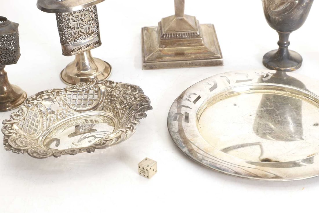 A collection of silver, - 2