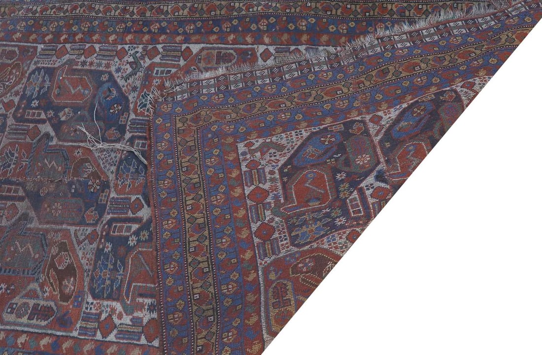 A Kamseh rug, - 2