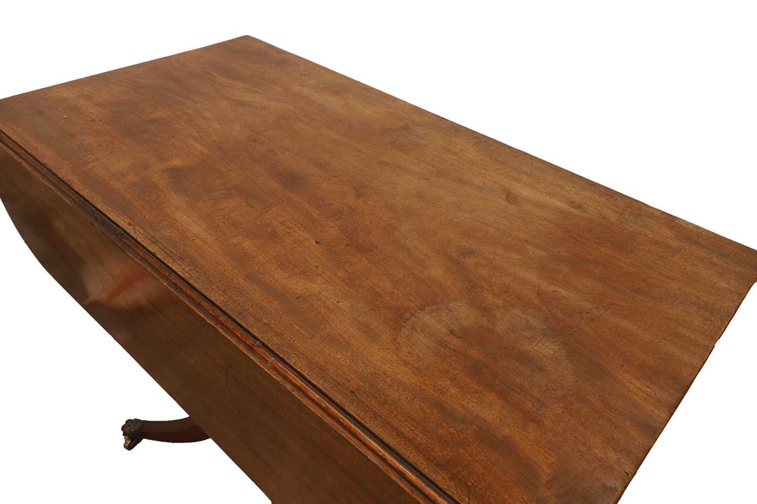 A mahogany Pembroke table, 19th century, - 2
