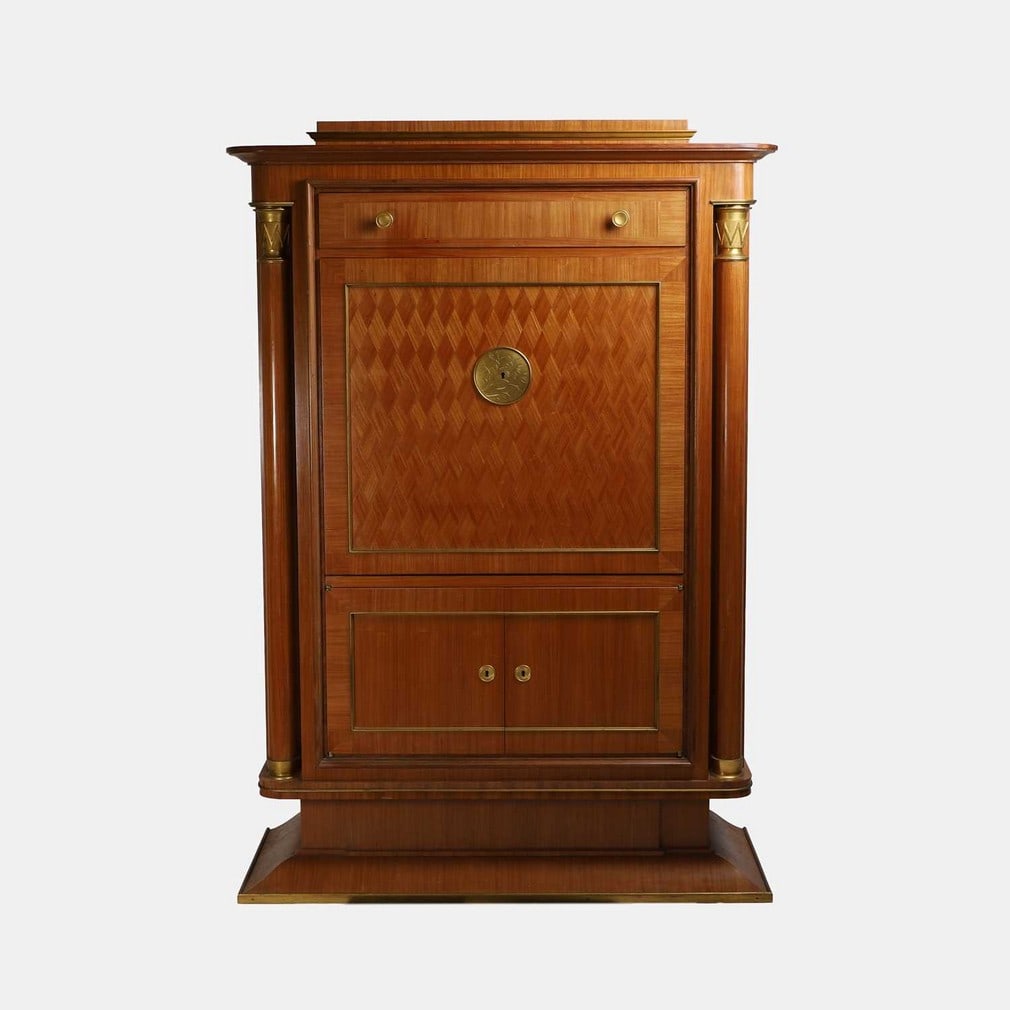 Attributed to Jules Leleu (French, 1883-1961), a cabinet secretaire, (1 of 3)
