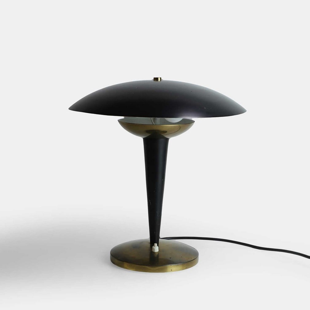 Italian, a desk lamp, (1 of 2)