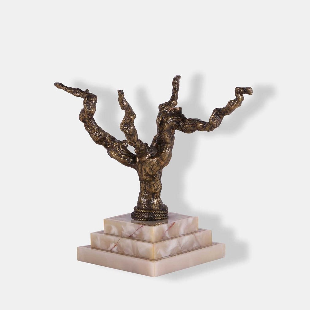 Soher, a bronze dining table, - 3