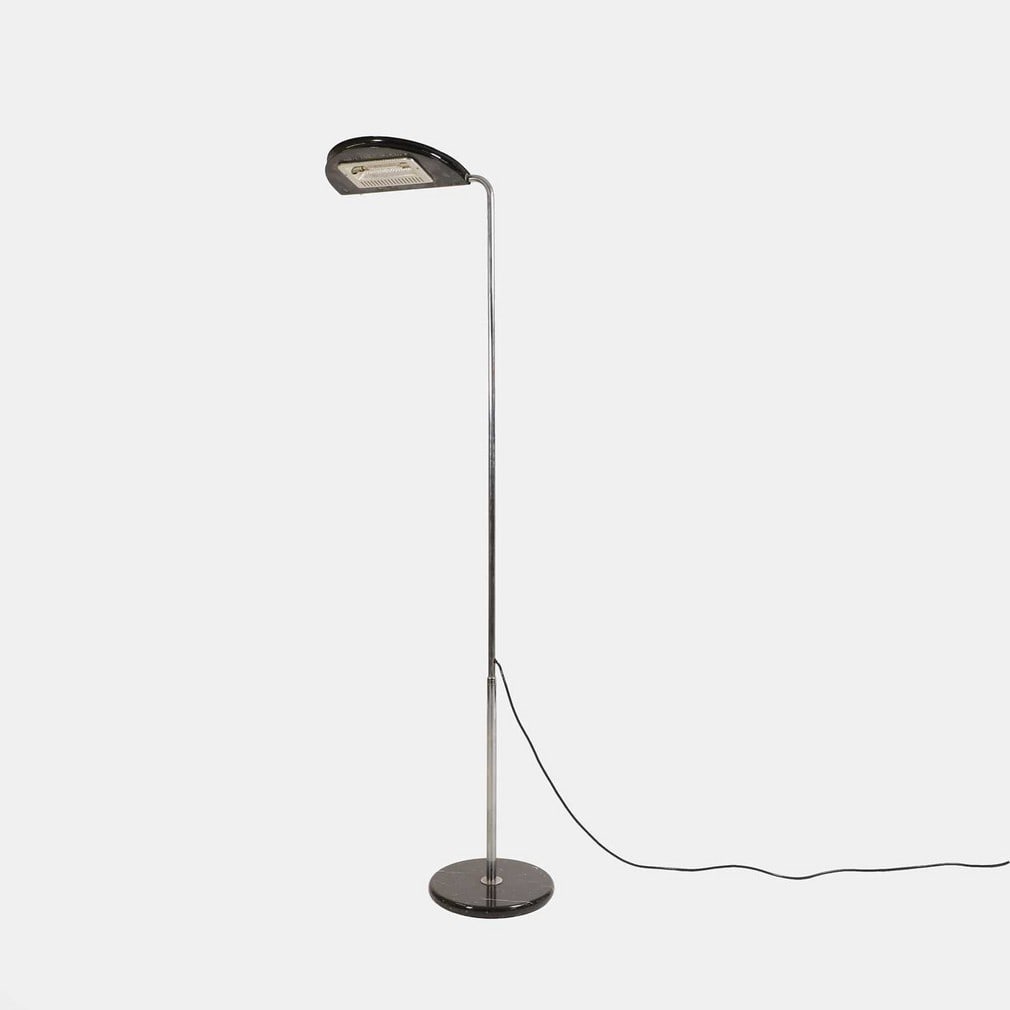 ▲ Bruno Gecchelin (Italian, b.1939) for DCW Editions, a 'Mezzaluna' floor lamp, (1 of 3)
