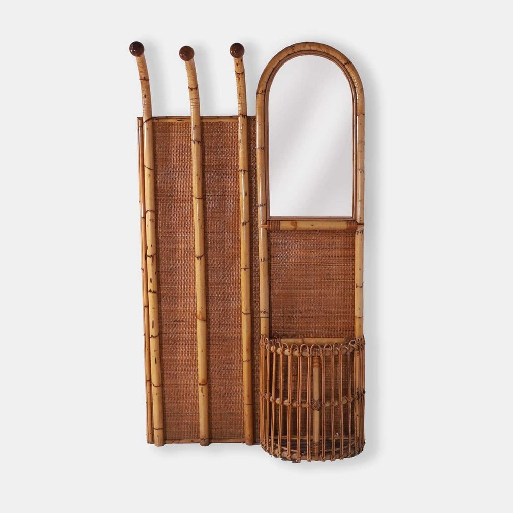 Franco Albini (Italian, 1905-1977), an umbrella holder and coat rack, (1 of 2)