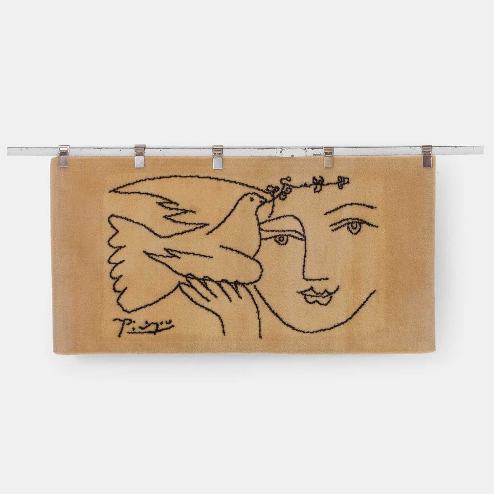 ▲ After Pablo Picasso, 'Le Visage de la Paix' (The Face of Peace), (1 of 2)