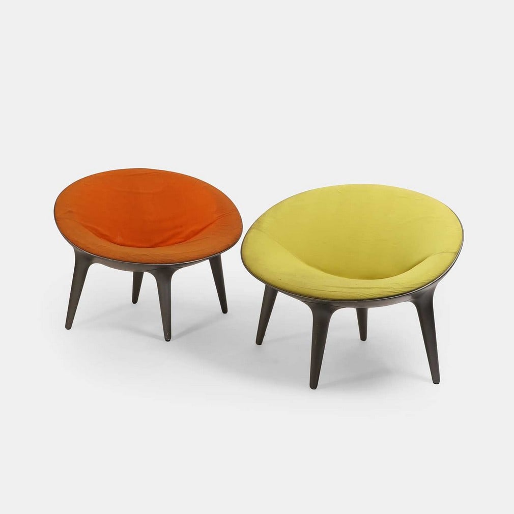 Philippe Starck (French, b.1949) for Cassina, a pair of 'Strange Thing' chairs, (1 of 2)