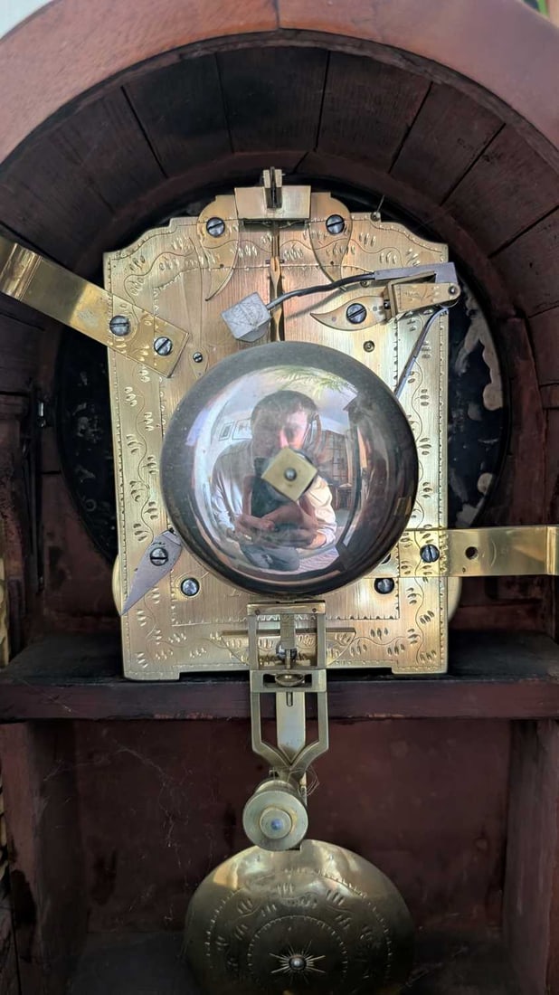 A regency mantle clock by James McCabe, London, early 19th century, - 2