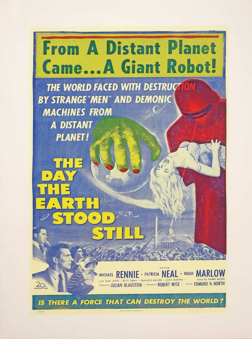 Two American sci-fi posters, - 2